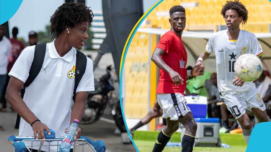 Ibrahim Mahama’s son, Michael Amer, is part of the Black Satellites team set to compete at the AFCON U20 tournament. Ibrahim Mahama’s son, Michael Amer, is part of the Black Satellites team set to compete at the AFCON U20 tournament.