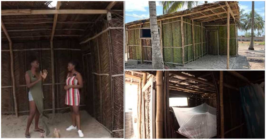 Leslie Jones relocates from US to live in coconut house in Ghana Leslie Jones relocates from US to live in coconut house in Ghana