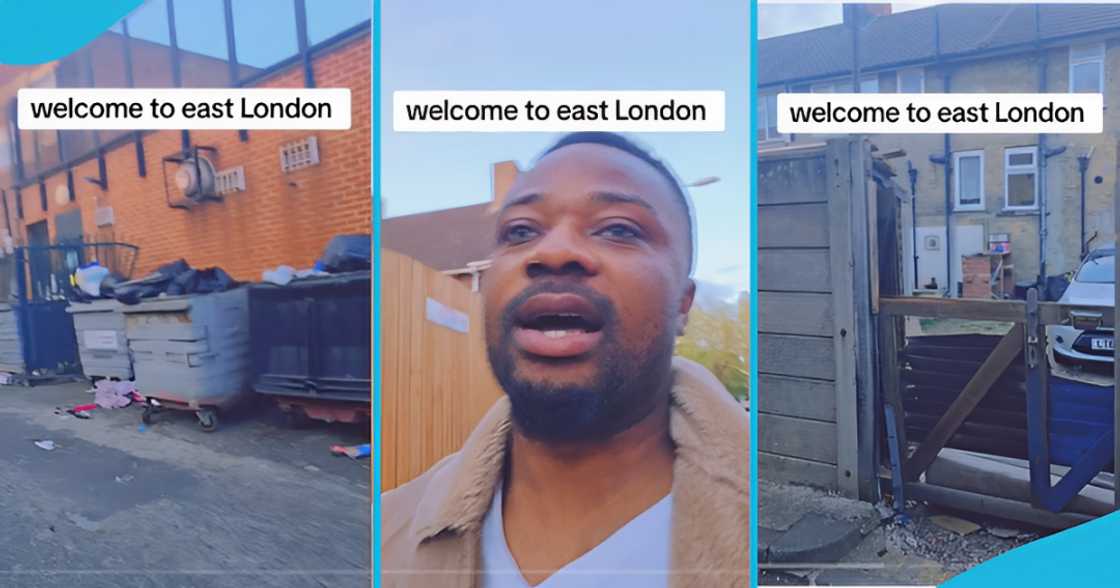 Ghanaian man in London Ghanaian man in London