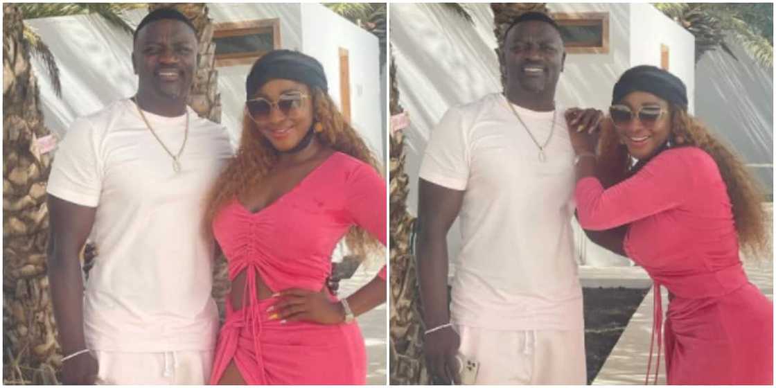 Ini Edo meets Akon Ini Edo meets Akon