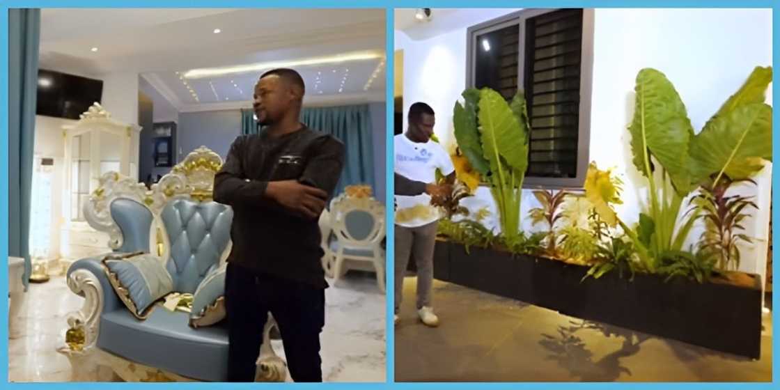 Ghanaian man brags about owning nine houses Ghanaian man brags about owning nine houses