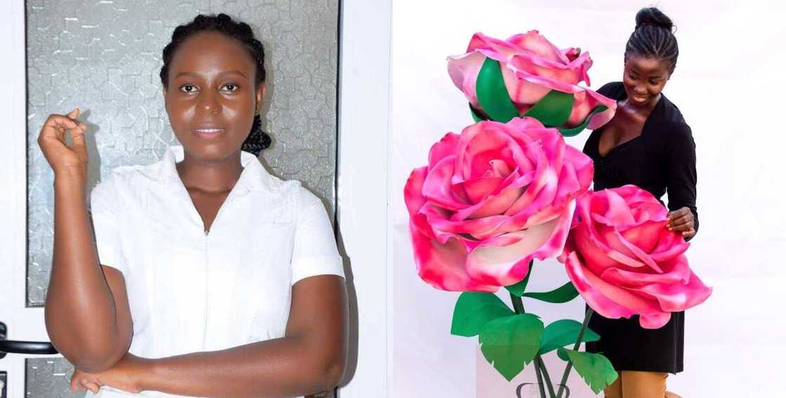 Irene Ampomaa Nti a Ghanaian nurse and CEO of Renyblooms Irene Ampomaa Nti a Ghanaian nurse and CEO of Renyblooms