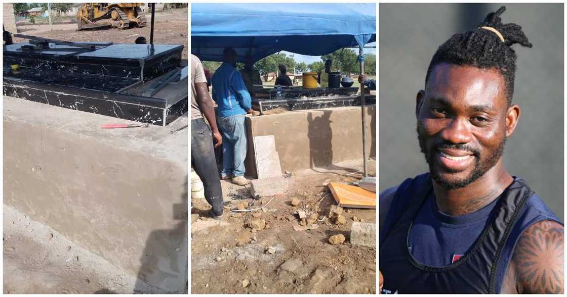 Atsu's tomb is almost complete. Atsu's tomb is almost complete.