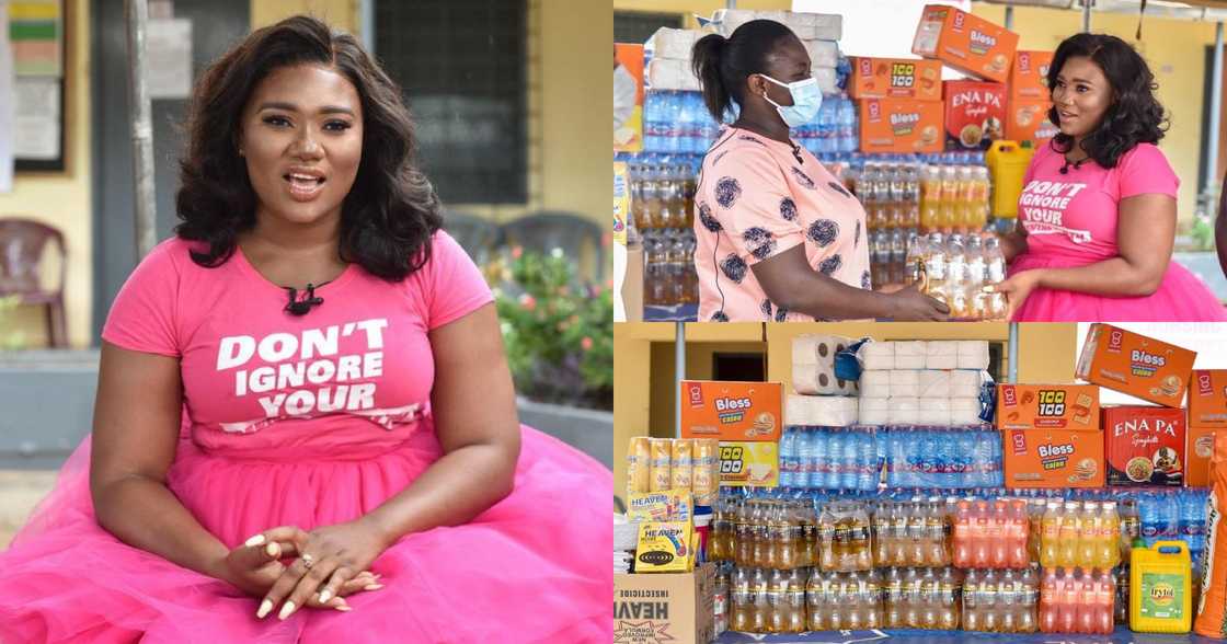 Abena Korkor Donates To Accra Psychiatric Hospital On Behalf Of Date Rush (Photos)