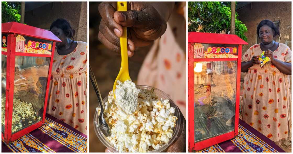 Graduate becomes popcorn seller