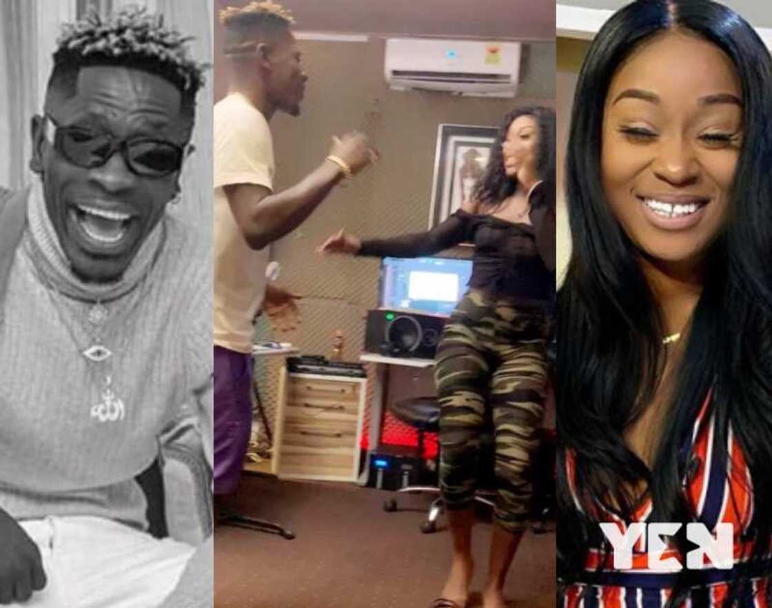 Efia Odo warns SM fan not to tag her with Shatta Wale posts Efia Odo warns SM fan not to tag her with Shatta Wale posts