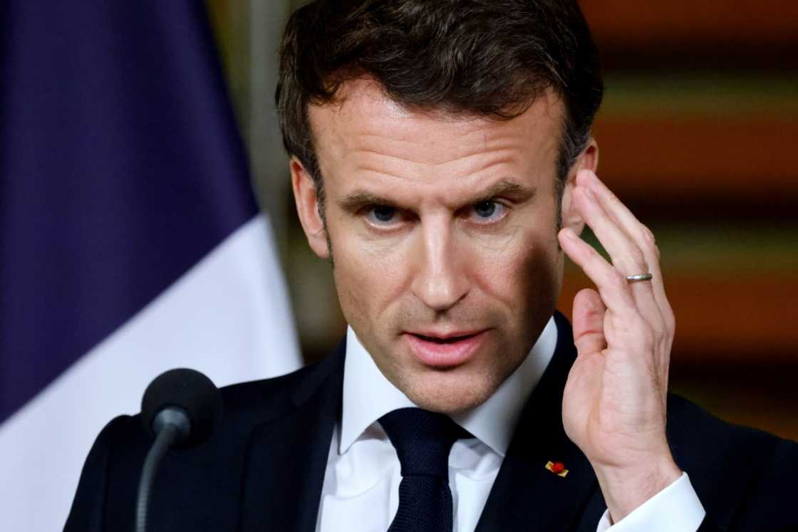 Macron's plan to raise the age of retirement is a flagship policy of his second term in office Macron's plan to raise the age of retirement is a flagship policy of his second term in office