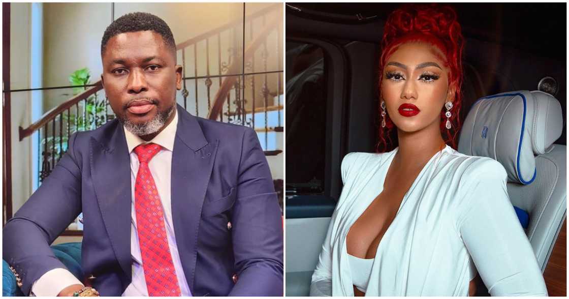 Hajia 4Reall and Kwame A Plus in photos Hajia 4Reall and Kwame A Plus in photos