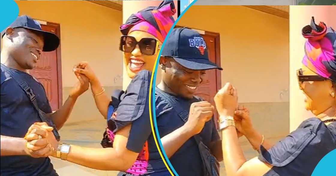 McBrown dances with Osanju McBrown dances with Osanju