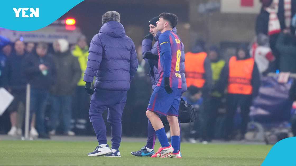 FC Barcelona, Barcelona injury news, Pedri injury update, UEFA Champions League, Barcelona vs Slavia Praha, Pedri recovery timeline, Barcelona knockout stage, Barcelona injury concerns.