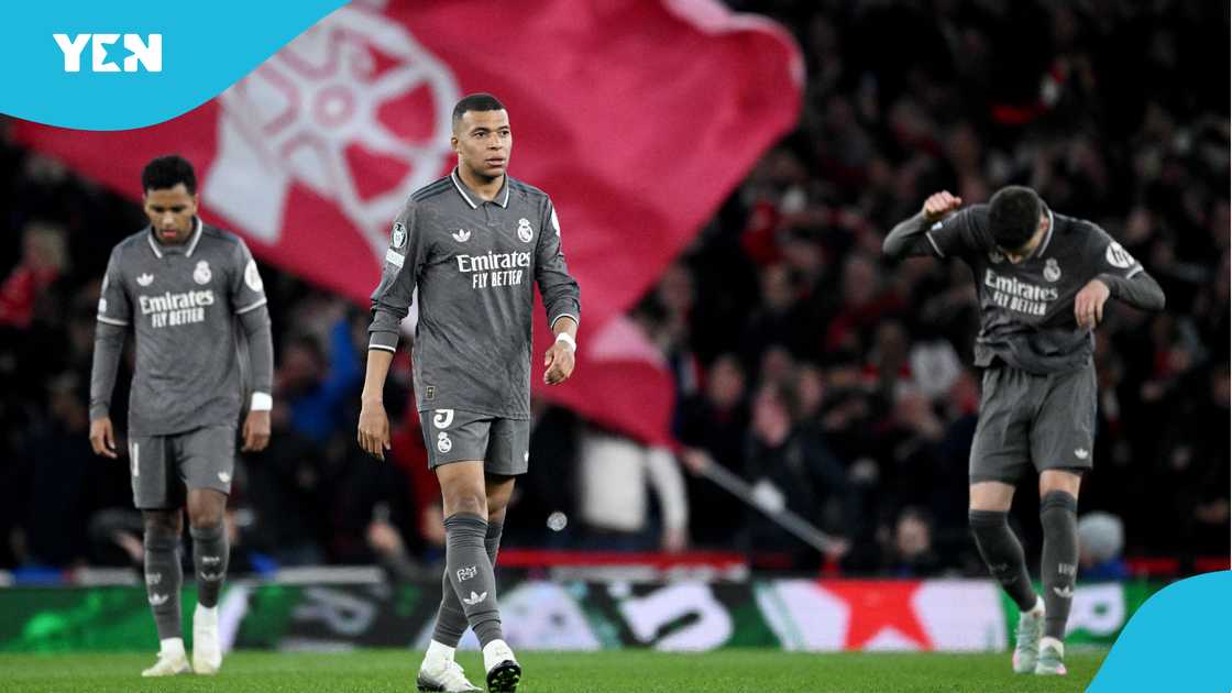 Kylian Mbappé is positive ahead of Real Madrid's Champions League tie against Arsenal. Kylian Mbappé is positive ahead of Real Madrid's Champions League tie against Arsenal.