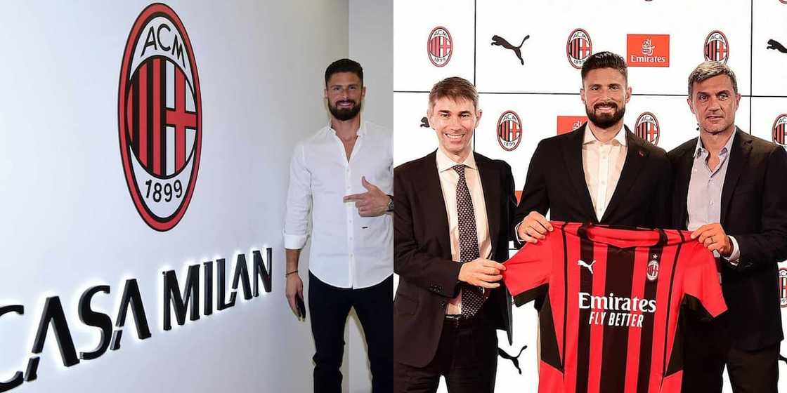 Olivier Giroud joins AC Milan on a 2-year deal, to wear no.9 shirt Olivier Giroud joins AC Milan on a 2-year deal, to wear no.9 shirt