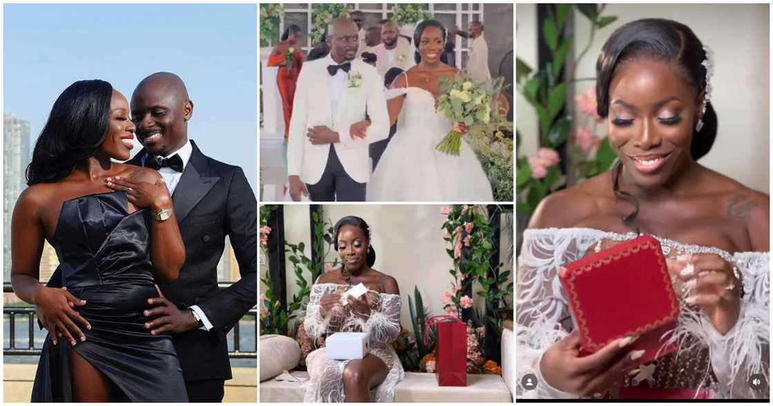 Ghanaian Bride Who Works At Facebook Receives GH¢72000 Cartier Wristwatch From Her Nigerian Husband Ghanaian Bride Who Works At Facebook Receives GH¢72000 Cartier Wristwatch From Her Nigerian Husband