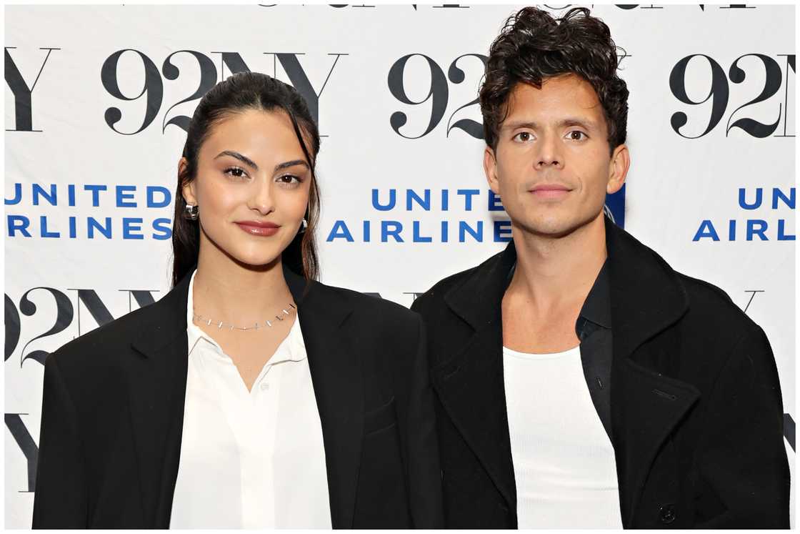 Camila Mendes and Rudy Mancuso at the Música screening