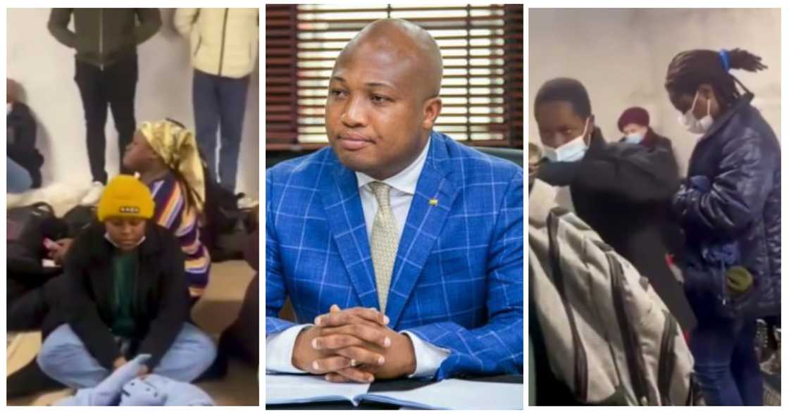 NDC MP Ablakwa and Stranded Ghanaians NDC MP Ablakwa and Stranded Ghanaians