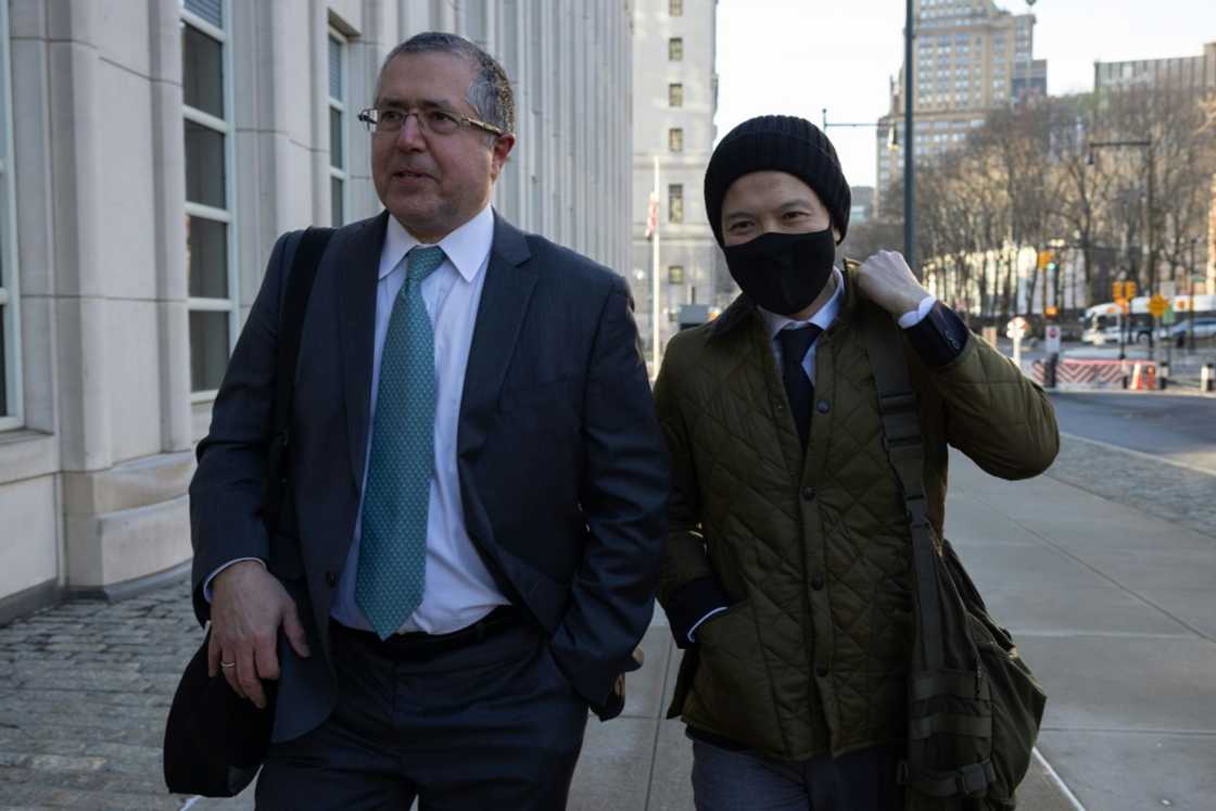 Former Goldman Sachs banker Roger Ng, shown here in February 2022, was sentenced to 10 years in prison Former Goldman Sachs banker Roger Ng, shown here in February 2022, was sentenced to 10 years in prison