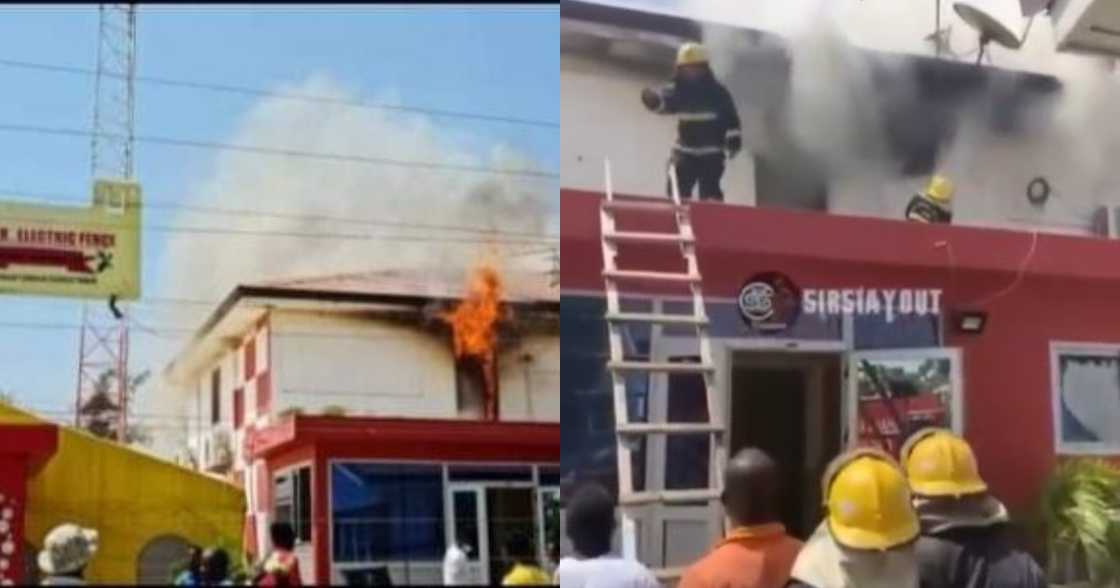 Video of how Angel TV fire started and how firefighters struggled with it pops up Video of how Angel TV fire started and how firefighters struggled with it pops up