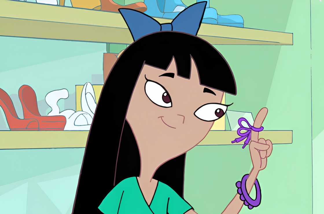 Stacy Hirano from Phineas and Ferb Stacy Hirano from Phineas and Ferb