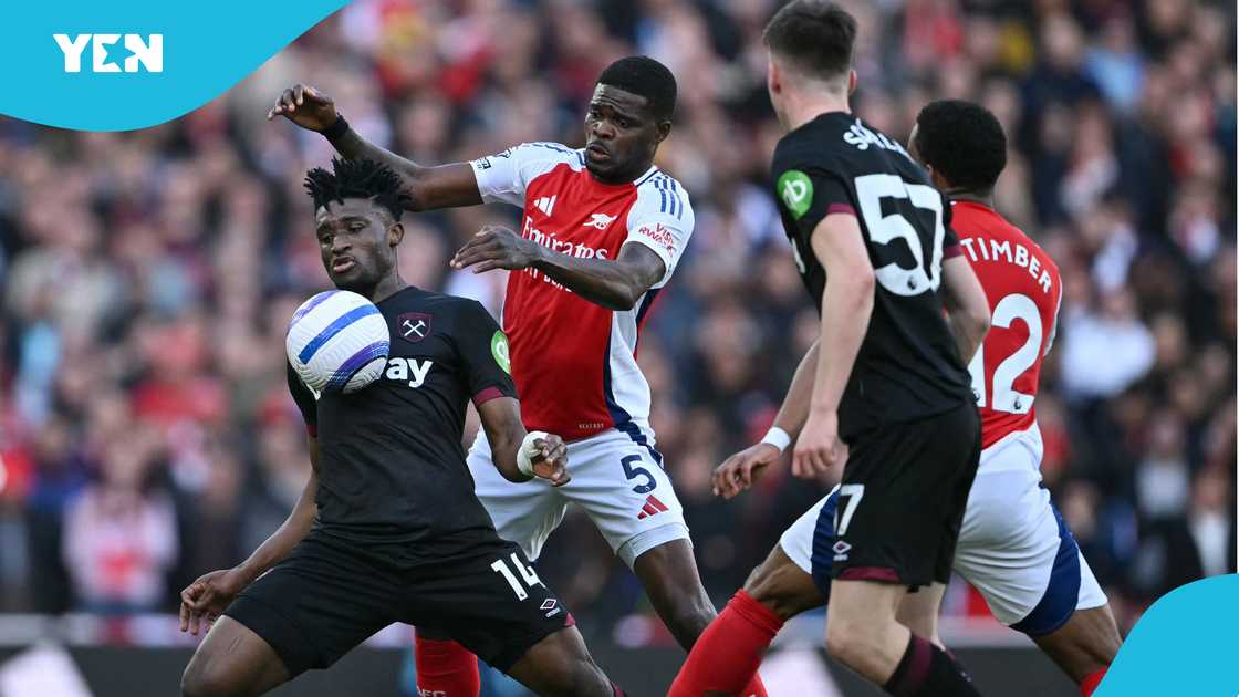 Mohammed Kudus left fans in awe with his show-stopping performance. Mohammed Kudus left fans in awe with his show-stopping performance.