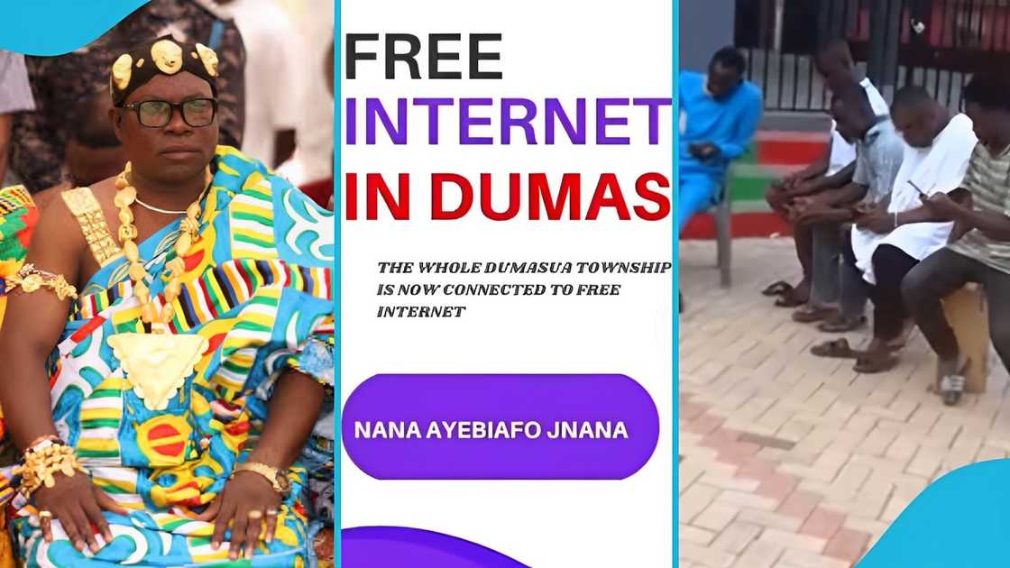 WiFi, internet, Dumasua, install, traditional leader, patriotism, digital age WiFi, internet, Dumasua, install, traditional leader, patriotism, digital age