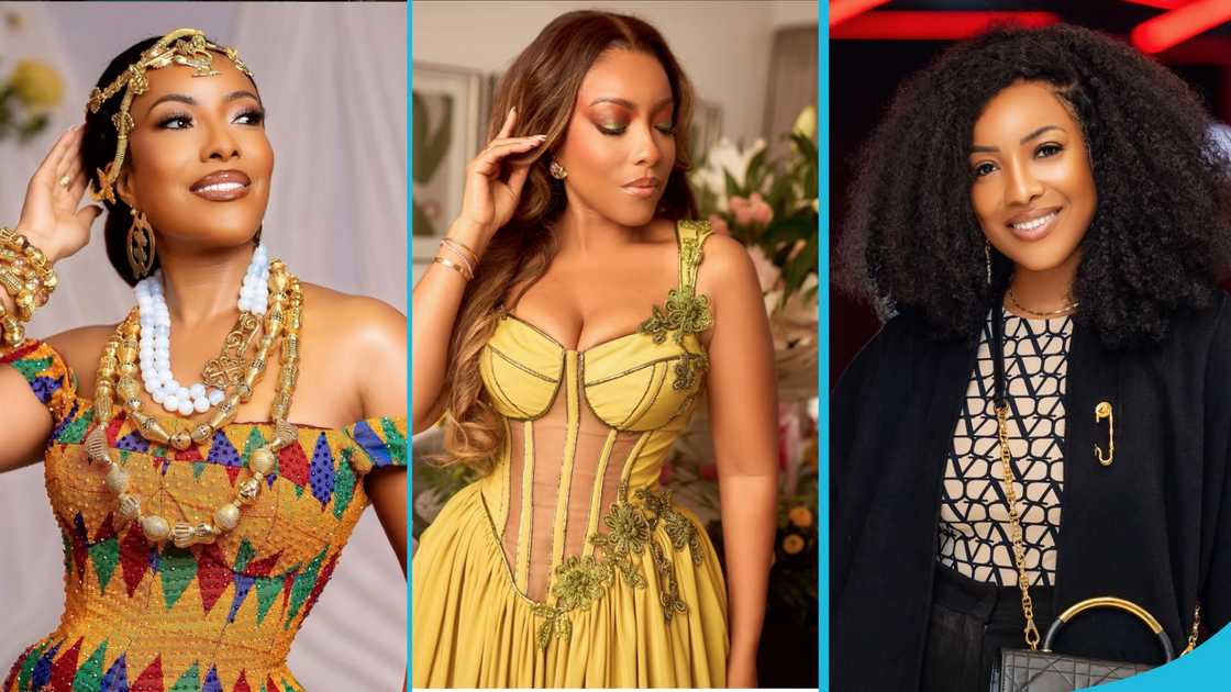 Roselyn Ngissah, Jackie Appiah, Joselyn Dumas's birthday photos, Joselyn Dumas's 45th birthday, Joselyn Dumas' stylish looks, Joselyn Dumas' kente gown Roselyn Ngissah, Jackie Appiah, Joselyn Dumas's birthday photos, Joselyn Dumas's 45th birthday, Joselyn Dumas' stylish looks, Joselyn Dumas' kente gown