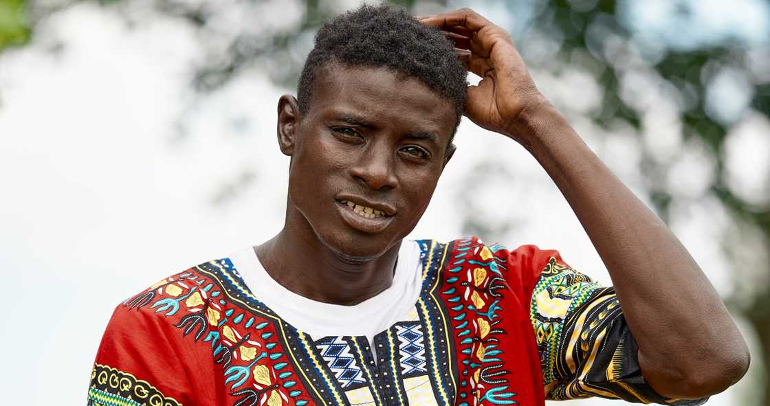 Young man asked to not wear African print