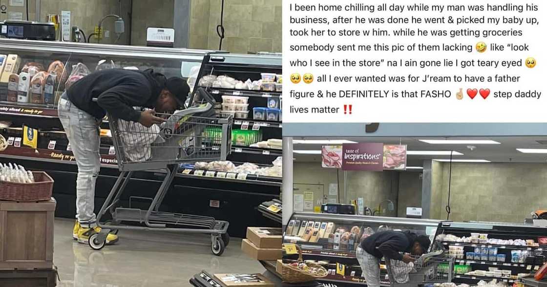 Woman praises her boyfriend for being a caring stepdad. Woman praises her boyfriend for being a caring stepdad.