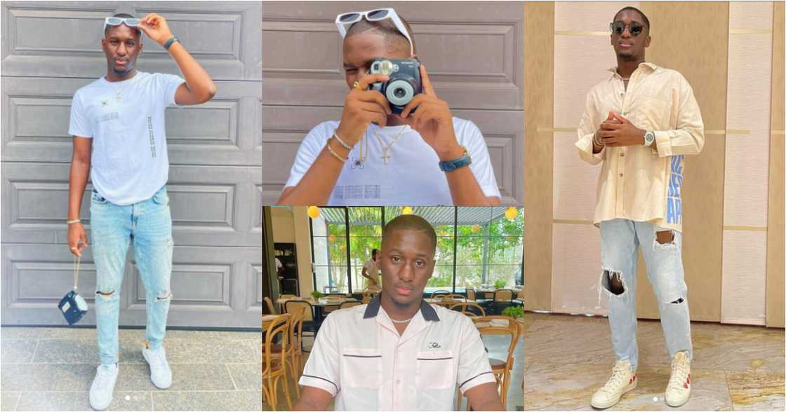 Saahene Osei: Despite's 18-year-old son flexes his fresh looks in hot fashion photos Saahene Osei: Despite's 18-year-old son flexes his fresh looks in hot fashion photos