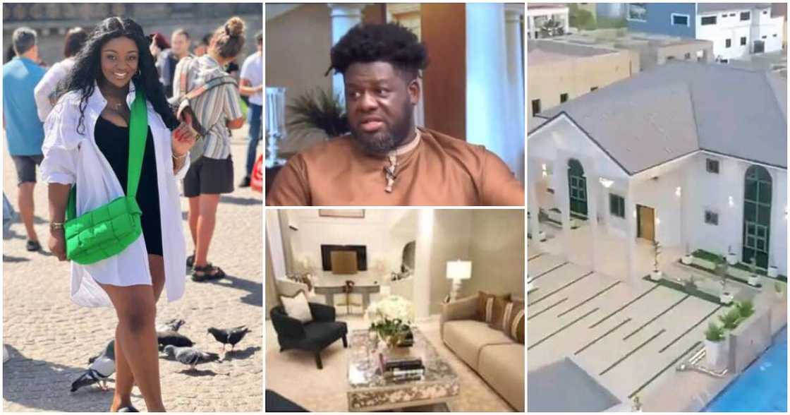 Bullhaus speaks on video of Jackie Appiah's mansion.