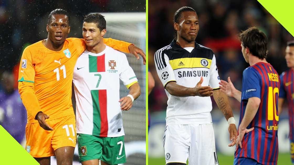 Didier Drogba Ended Ronaldo vs Messi GOAT Debate With 'Controversial' Pick Didier Drogba Ended Ronaldo vs Messi GOAT Debate With 'Controversial' Pick