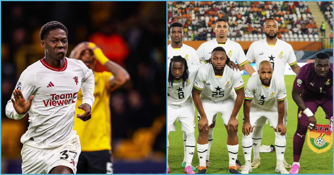 Photo of Kobbie Mainoo and the Black Stars Photo of Kobbie Mainoo and the Black Stars