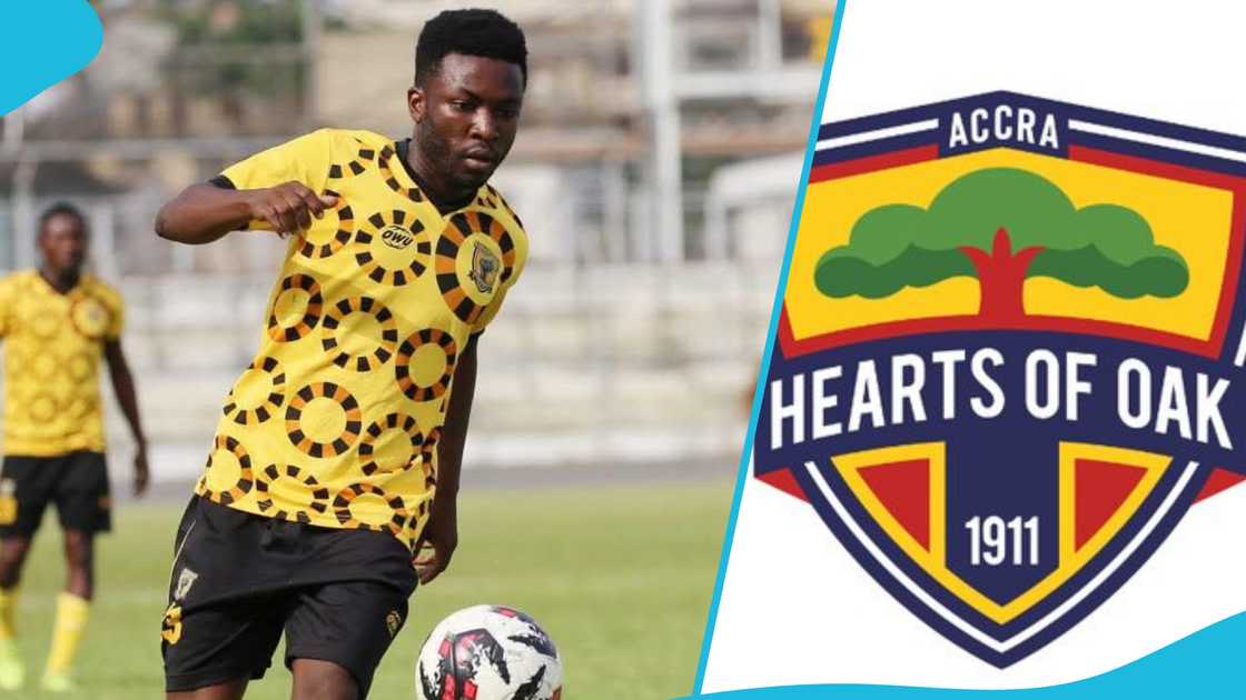 Highly sought-after Seth Osei has joined Hearts of Oak. Highly sought-after Seth Osei has joined Hearts of Oak.