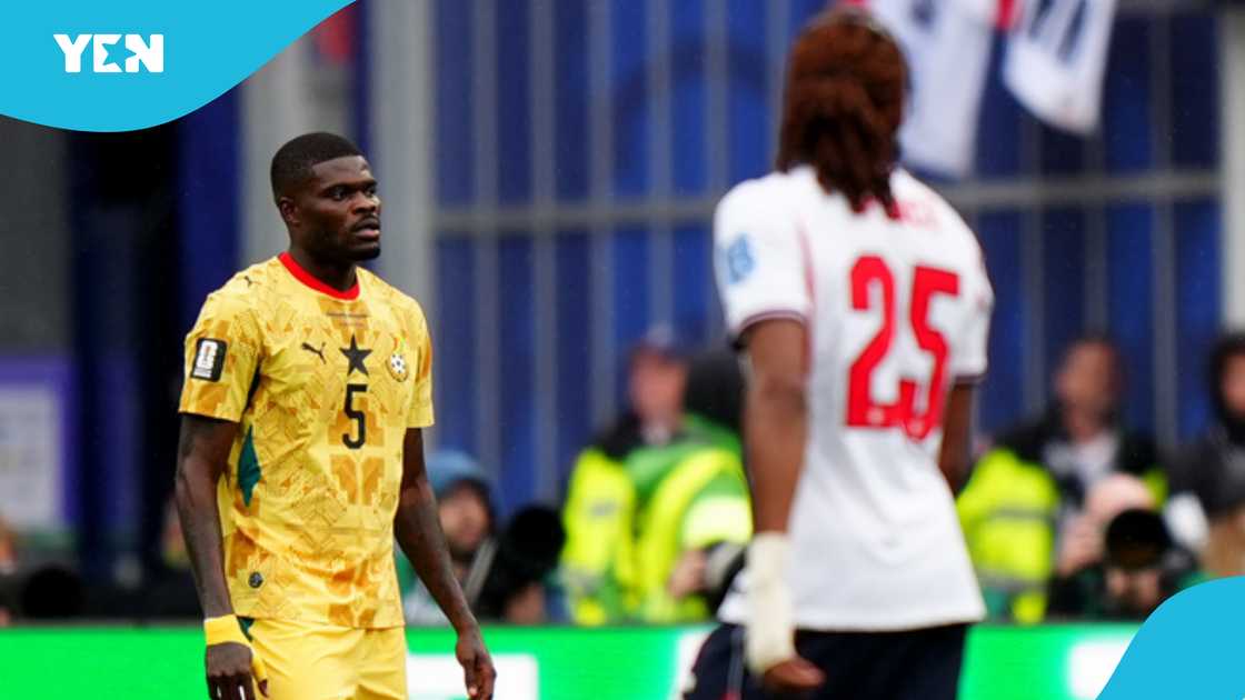 Djed Spence, Spence handshake snub, Djed Spence Instagram post, England vs Ghana, England draw with Ghana, World Cup 2026, Partey's legal issues, football handshake, Spence-Partey social media reactions.