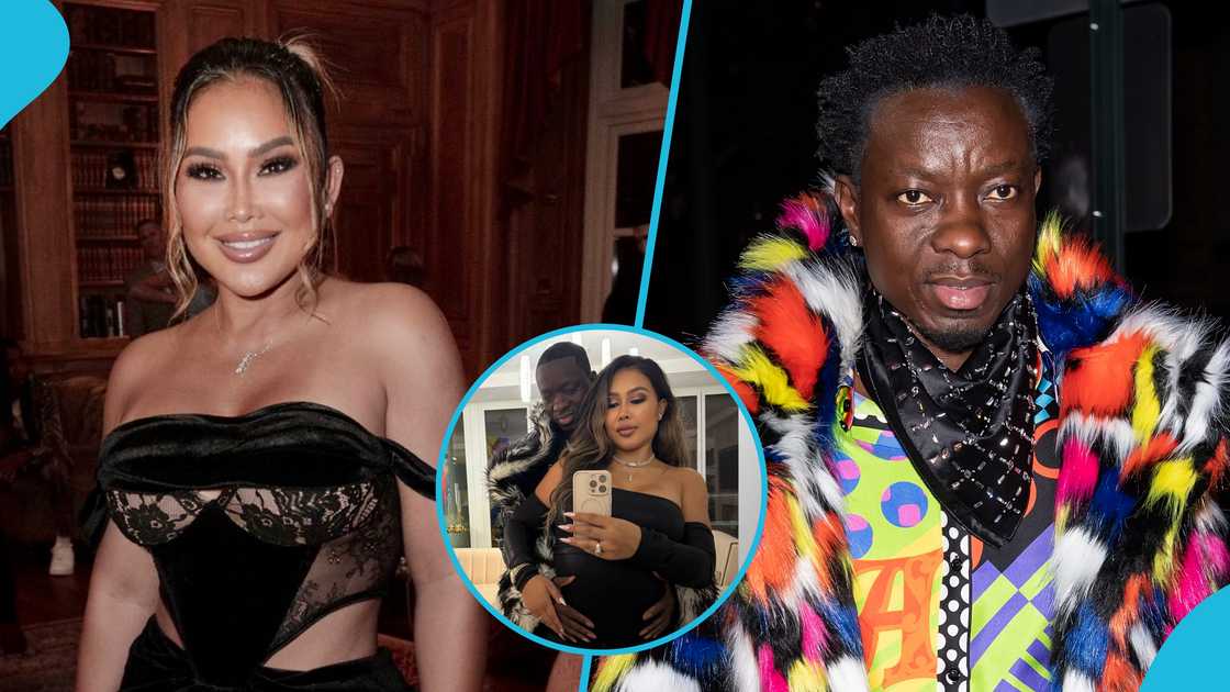 Michael Blackson's fiancée, Rada Cheang, Rada Darling, Michael Blackson's baby, Michael Blackson's jokes, American comedians, Ghanaian comedians Michael Blackson's fiancée, Rada Cheang, Rada Darling, Michael Blackson's baby, Michael Blackson's jokes, American comedians, Ghanaian comedians
