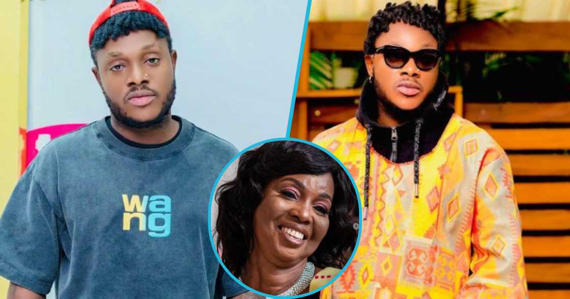 Keche Andrew mourns late mum. Keche Andrew mourns late mum.
