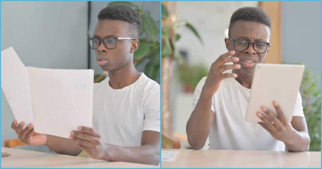 Photo of a young man Photo of a young man