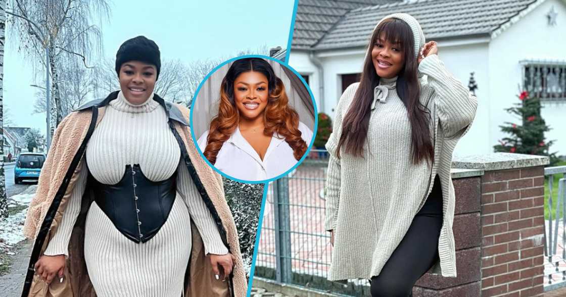 Ghanaian makeup artist Minalyn slays in a white dress for her birthday photoshoot. Ghanaian makeup artist Minalyn slays in a white dress for her birthday photoshoot.