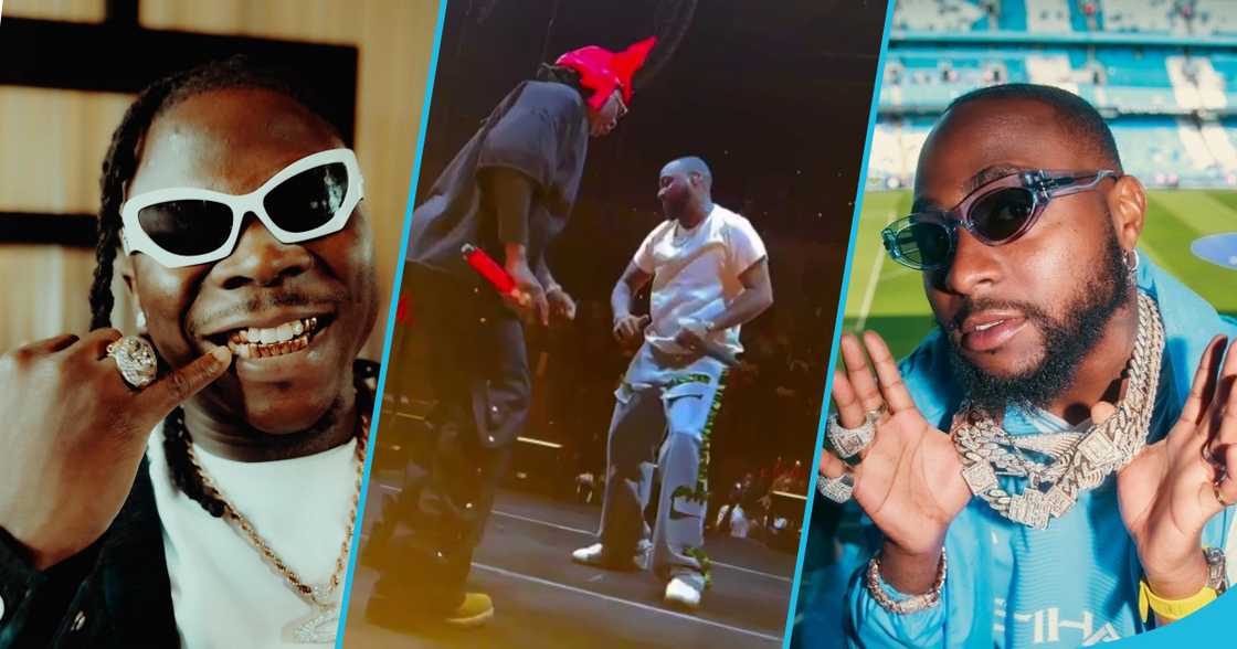 Stonebwoy performs at Davido's sold-out Timeless concert at the Madison Square Garden