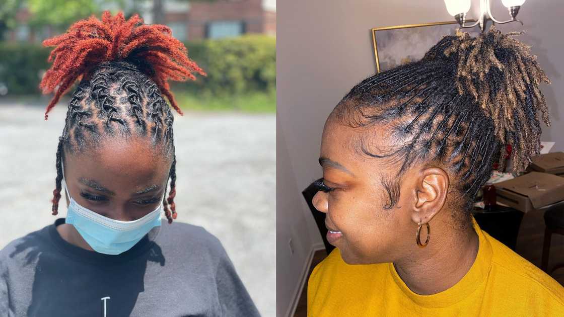 pony hairstyles in ghana