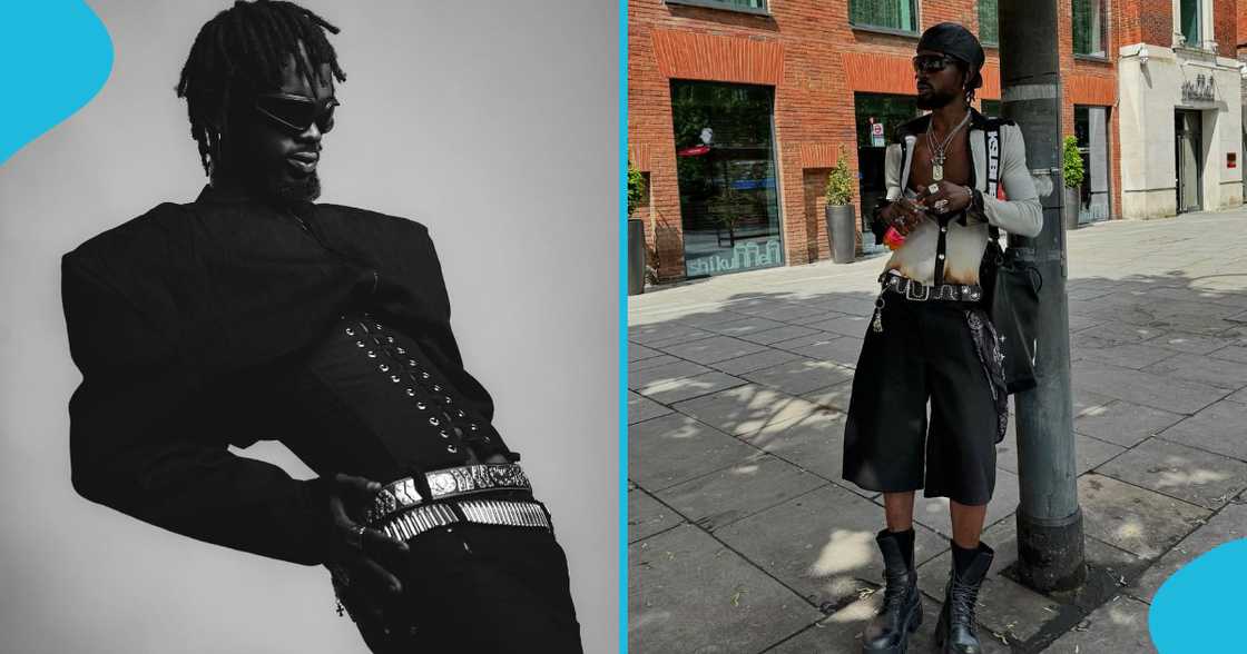 Black Sherif, Ghanaian musician, supercars, Mercedes- Benz AMG, Benz, luxury cars Black Sherif, Ghanaian musician, supercars, Mercedes- Benz AMG, Benz, luxury cars