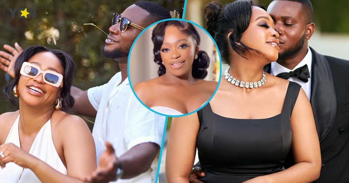 Congolese bride Grace and her husband Thompson Congolese bride Grace and her husband Thompson