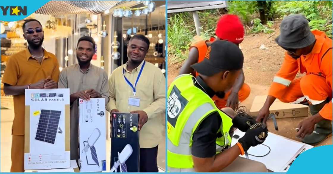 Buz Stop Boys, Voluntary Sanitation Group, Lightening Up The City, Fixing Street Lights, Ghanaian Youth Buz Stop Boys, Voluntary Sanitation Group, Lightening Up The City, Fixing Street Lights, Ghanaian Youth