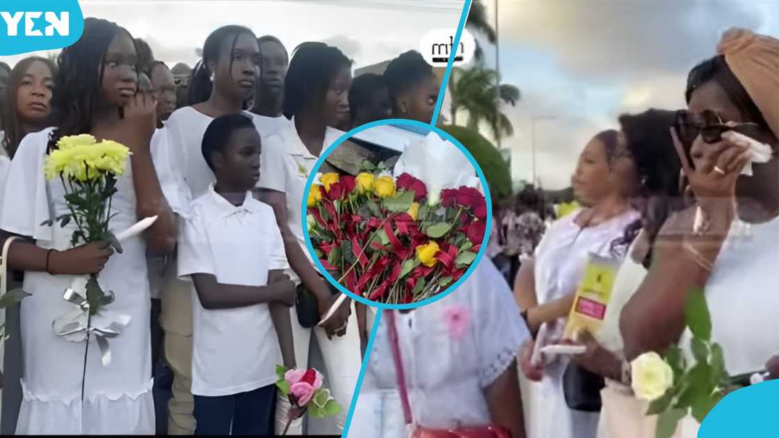 East Legon accident victims get honoured at vigil at crash site