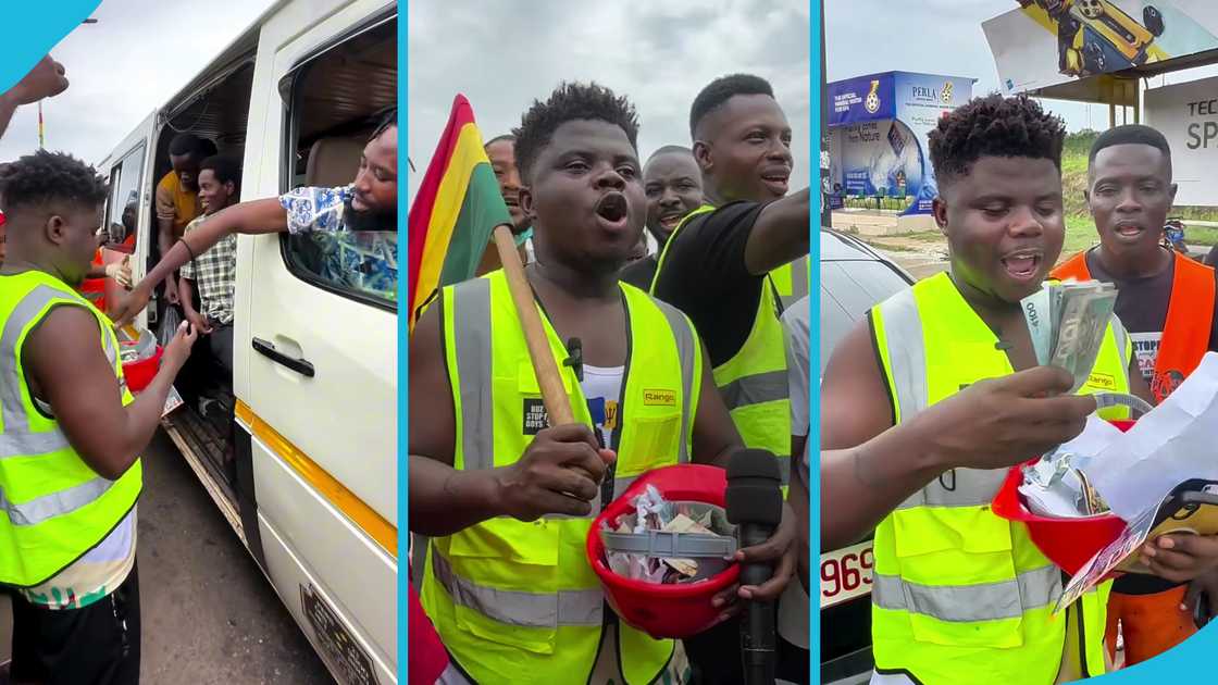 Wode Maya, Buz Stop Boys, Fund raising, Okponglo bus stop, Okponglo gutters, Ghanaians donate to Buz Stop Boys, Cleaning gutters Wode Maya, Buz Stop Boys, Fund raising, Okponglo bus stop, Okponglo gutters, Ghanaians donate to Buz Stop Boys, Cleaning gutters