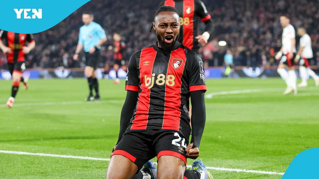 Antoine Semenyo fired Bournemouth to a vital victory against Fulham. Antoine Semenyo fired Bournemouth to a vital victory against Fulham.