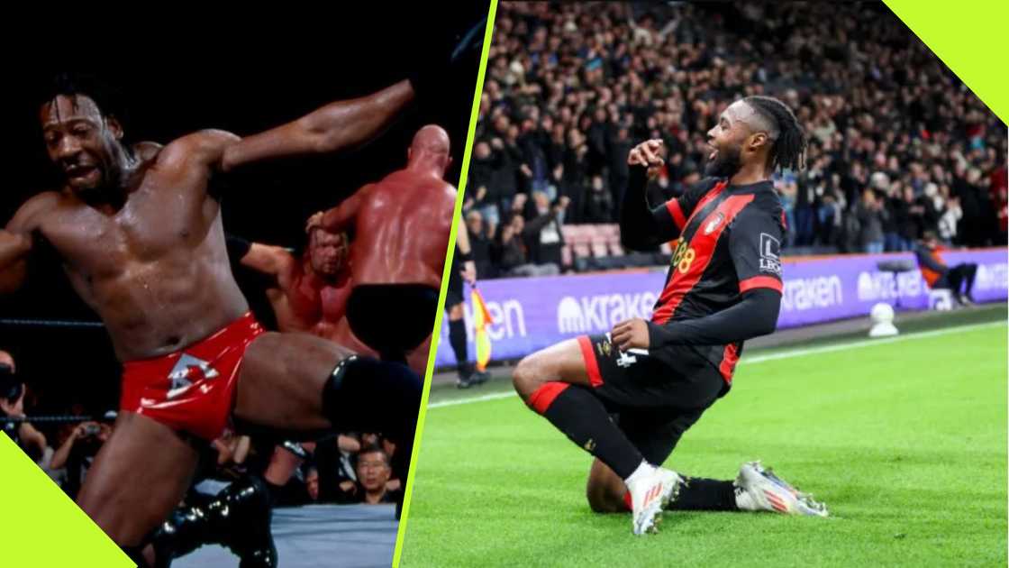 Antoine Semenyo Channels WWE Star Booker T with Iconic Spinaroonie Move Antoine Semenyo Channels WWE Star Booker T with Iconic Spinaroonie Move