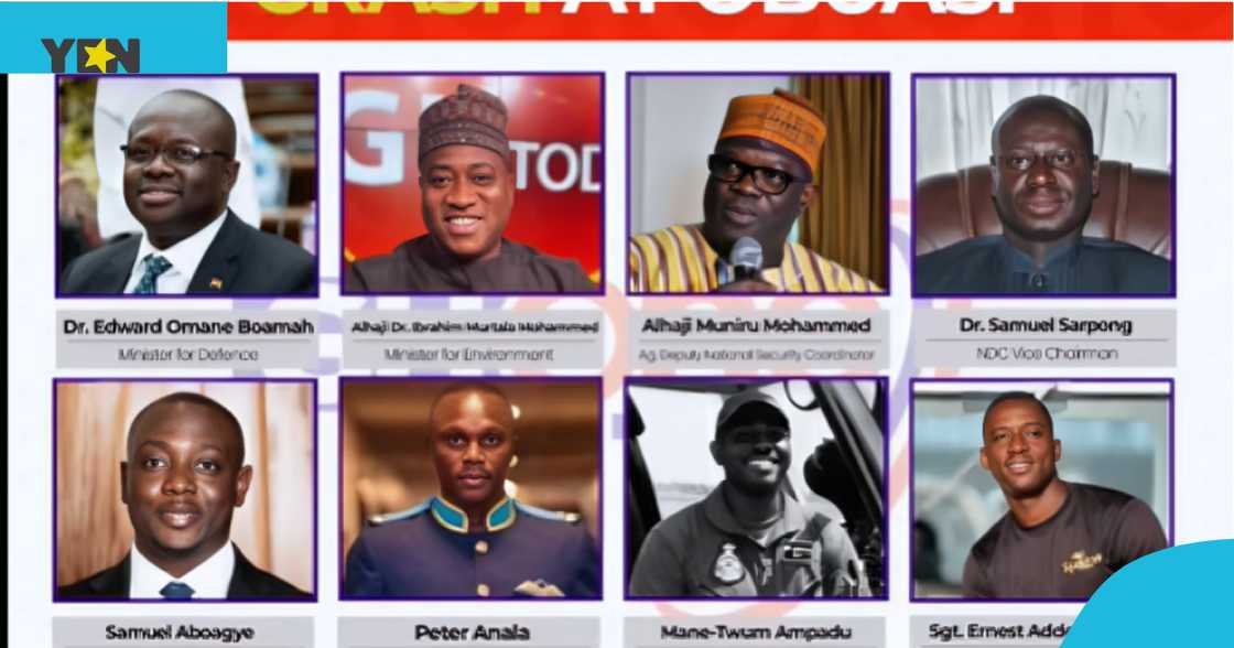 Edward Omane Boamah, Murtala Mohammed, Ernest Addo Mensah, Helicopter Crash, Ghana
