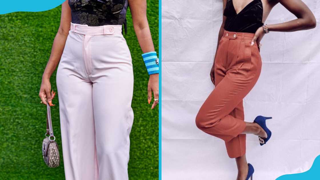 Two pairs of tailored dress pants Two pairs of tailored dress pants