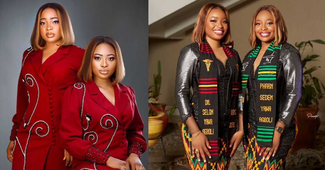 Ghanaian twin sisters become medical doctor and pharmacist Ghanaian twin sisters become medical doctor and pharmacist