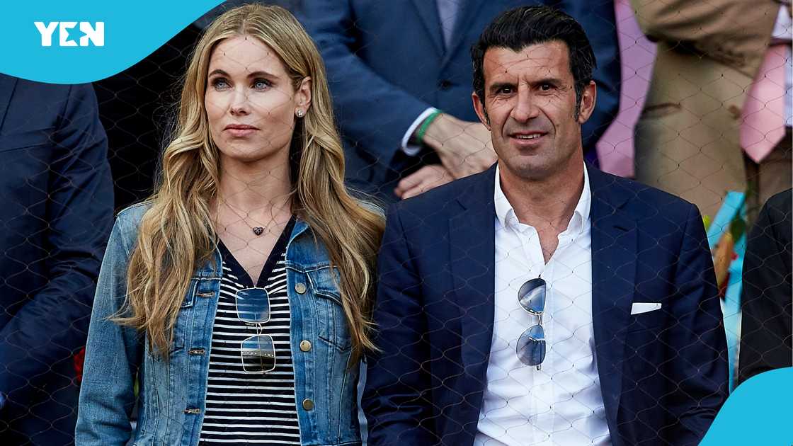 Luis Figo, Helen Svedin, Real Madrid Luis Figo, Helen Svedin, Real Madrid